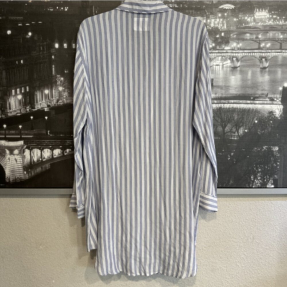 Rails Women's Size Large Bermuda Stripe Button Up… - image 4